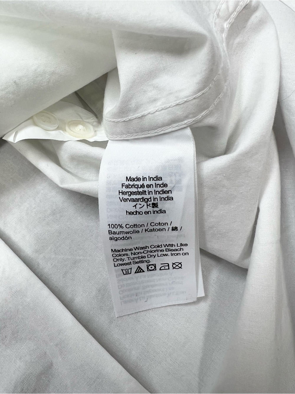 Madewell The Easy Shirt Button Down in White Size Medium NWT - Picture 10 of 13